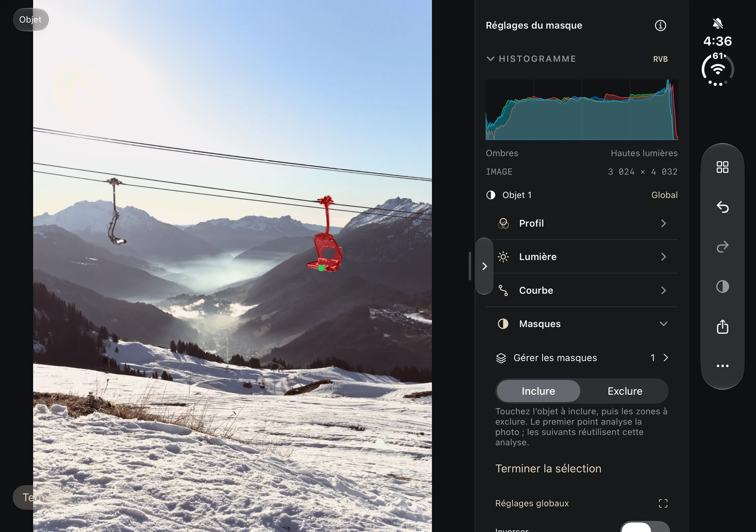 LightHub sur iPhone Duo : MobileSAM, au bout du doigt.